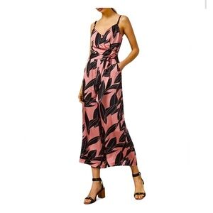 Ted Baker London  Diantha pink Black Sour Cherry Palm Size 3 US 8